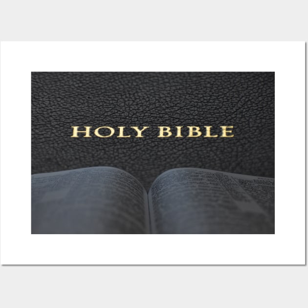 Holy Bible - An Open Book Wall Art by A Thousand Words Photography